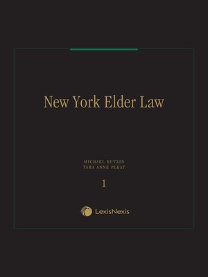 cover image of New York Elder Law